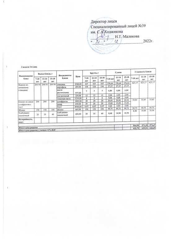 Ас мәзірі 21.12.2022ж