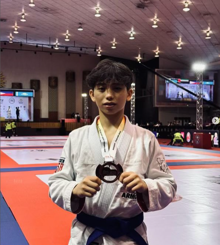 9 «Б» сынып оқушысы Олжатай Айбат Тайландтың Бангкок қаласында өткен Азия чемпионатында қола жүлдегері атанды