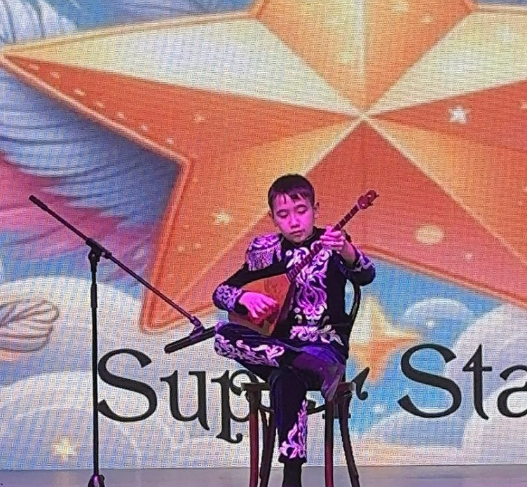Лицей оқушысы “Super Star балалар мен жасөспірімдер шығармашылығының республикалық байқауына” қатысып, жүлделі орынға ие болды