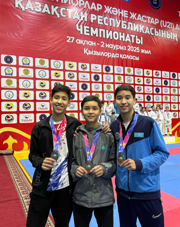 Лицей оқушылары “Каратэ” бойынша Қызылорда қаласында өткен жарыста үздік үштікке ілініп, жүлдегерлер қатарынан табылды
