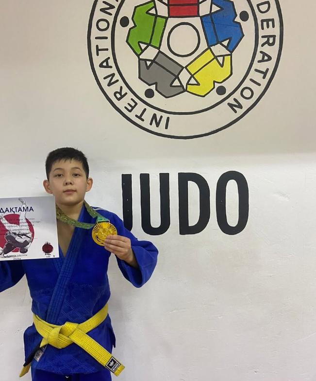 Дзюдодан жасөспірімдер арасындағы біріншілікте І орынды иеленді