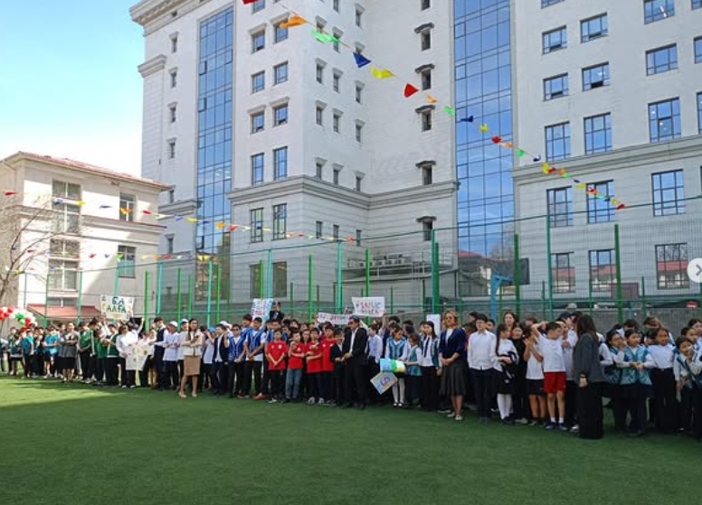 04.04.2024 күні лицейімізде “ҰЛТТЫҚ ОЙЫНДАР ЭСТАФЕТАСЫ” өткізілді