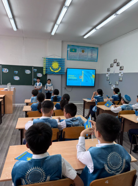 5-11-сыныптарға «Білімім-Отаныма» біріңғай сынып сағаты өтілді.