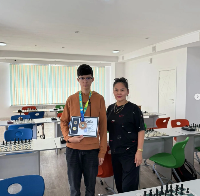 Шахматтан жетістік!