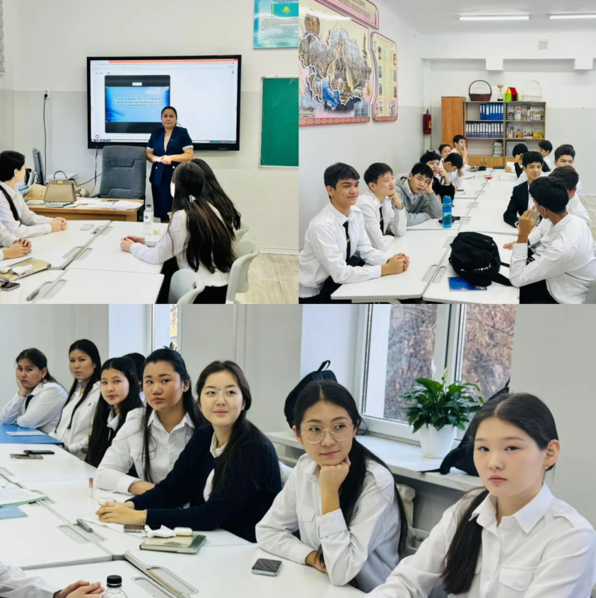 «Адал азамат – қоғам айнасы» тақырыбында тәрбие сағаты өткізілді.