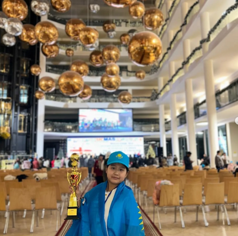 Лицей оқушысы Visual Category F деңгейі бойынша III орын иеленді.